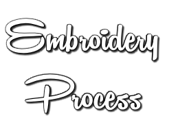 Embroidery  Process