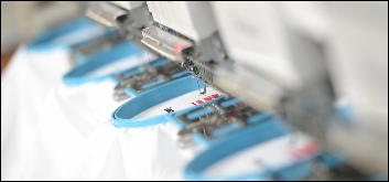 Embroidery starts with hight quality 